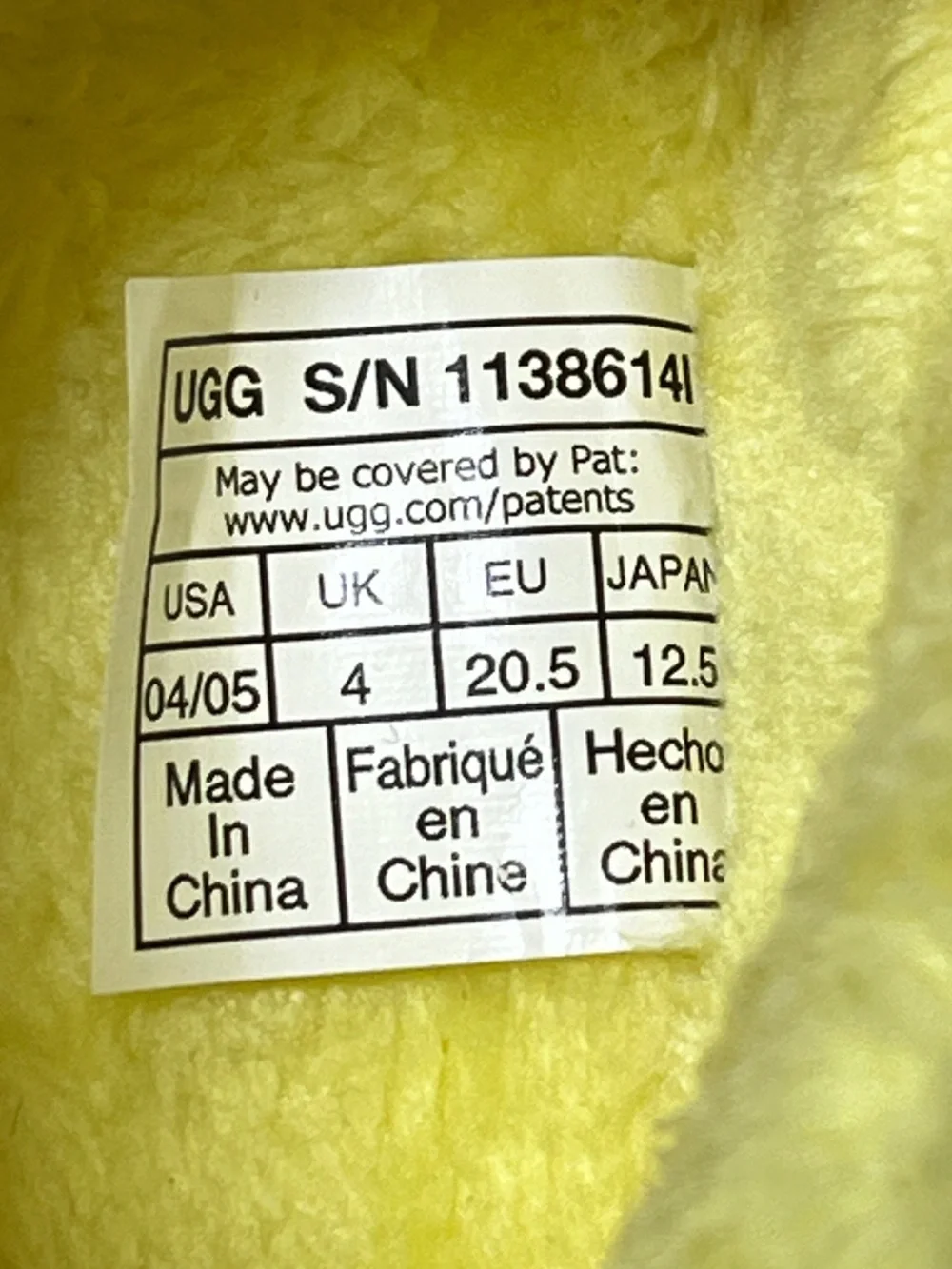 Ugg Bixbee Pineapple Stuffie Booties Slippers Sz 4/5